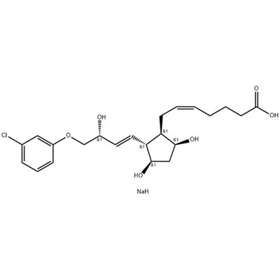 داروهای دامپزشکی D{0}}Cloprostenol Sodium CAS 62561-03-9